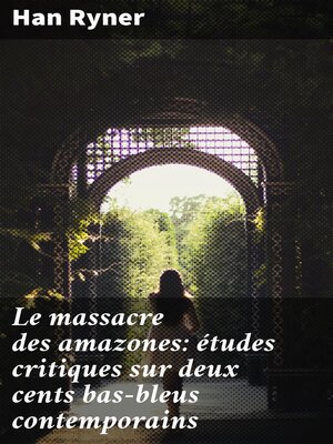 cover image of Le massacre des amazones